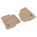 Picture of Rugged Ridge Floor Liner Front Tan 2011-2012 Ford F-250 / F-350 Regular / Extended