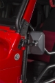 Picture of Rugged Ridge 97-18 Jeep Wrangler Textured Black Rectangular Stubby Trail Mirror Kit