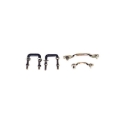 Picture of Rugged Ridge 55-95 Jeep CJ / Jeep Wrangler Stainless Steel Windshield Tie Down Kit