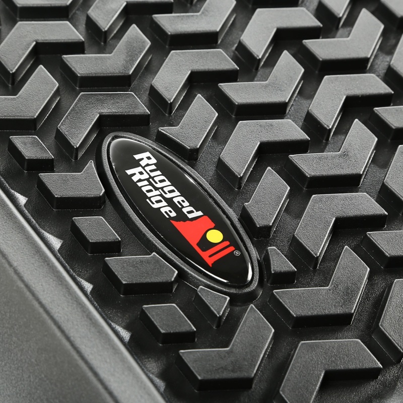 Picture of Rugged Ridge RUG Floor Liners-Black Floor Mats - 12950.22