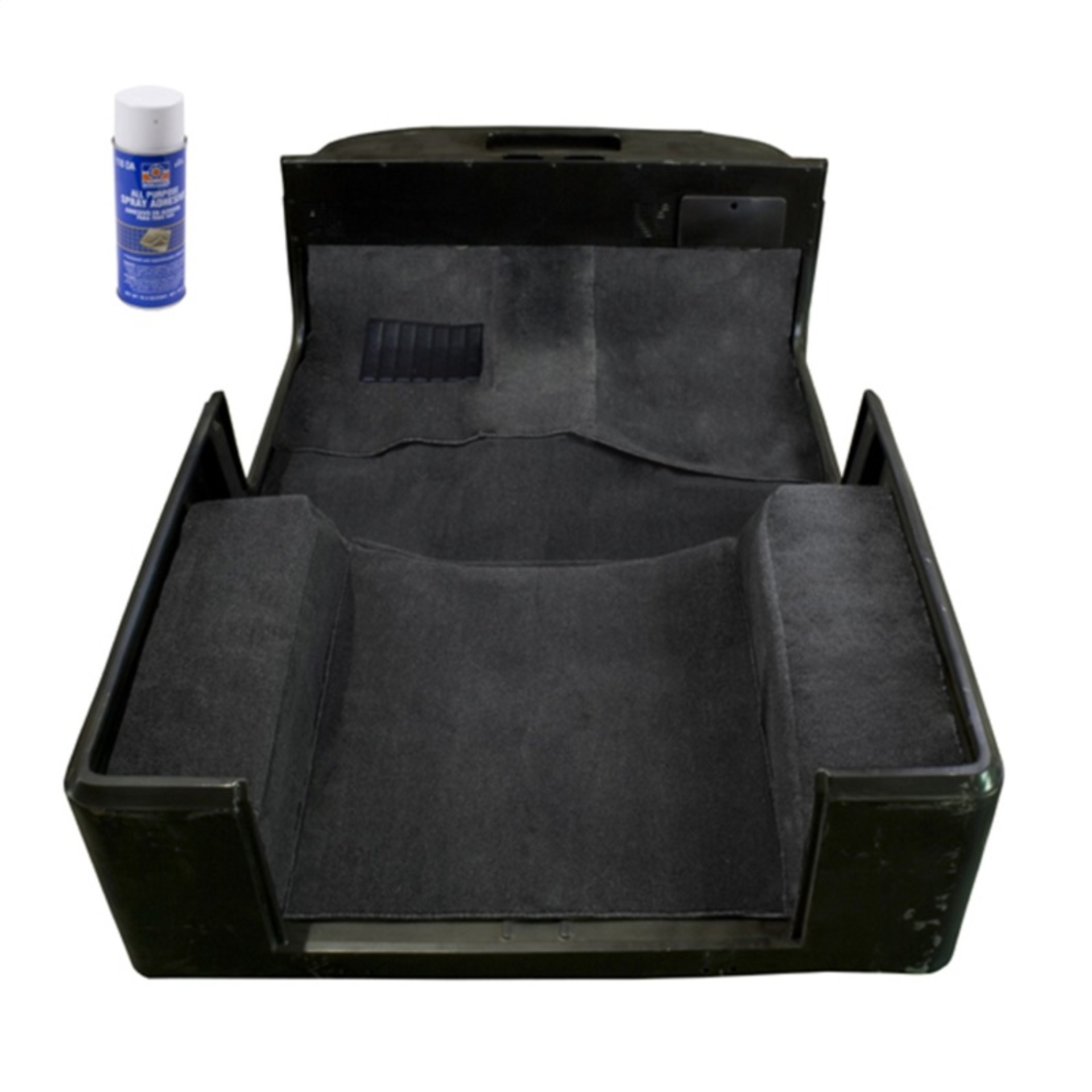 Picture of Rugged Ridge Deluxe Carpet Kit w/ Adhesive Gray 76-95 Jeep CJ &Jeep Wrangler YJ