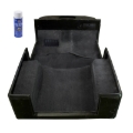 Picture of Rugged Ridge Deluxe Carpet Kit w/ Adhesive Gray 76-95 Jeep CJ &Jeep Wrangler YJ