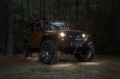 Picture of Rugged Ridge 07-18 Jeep Wrangler JK White 4-Piece LED Rock Light Kit w/ Harness