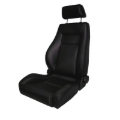 Picture of Rugged Ridge Ultra Front Seat Reclinable Black 76-02 Jeep CJ / Jeep Wrangler