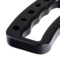 Picture of Rugged Ridge Aluminum Grab Handles Front Pair Black 07-18 Jeep Wrangler JK/JKU