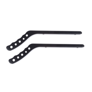 Picture of Rugged Ridge Aluminum Grab Handles Rear Pair Black 07-18 Jeep Wrangler JK/JKU