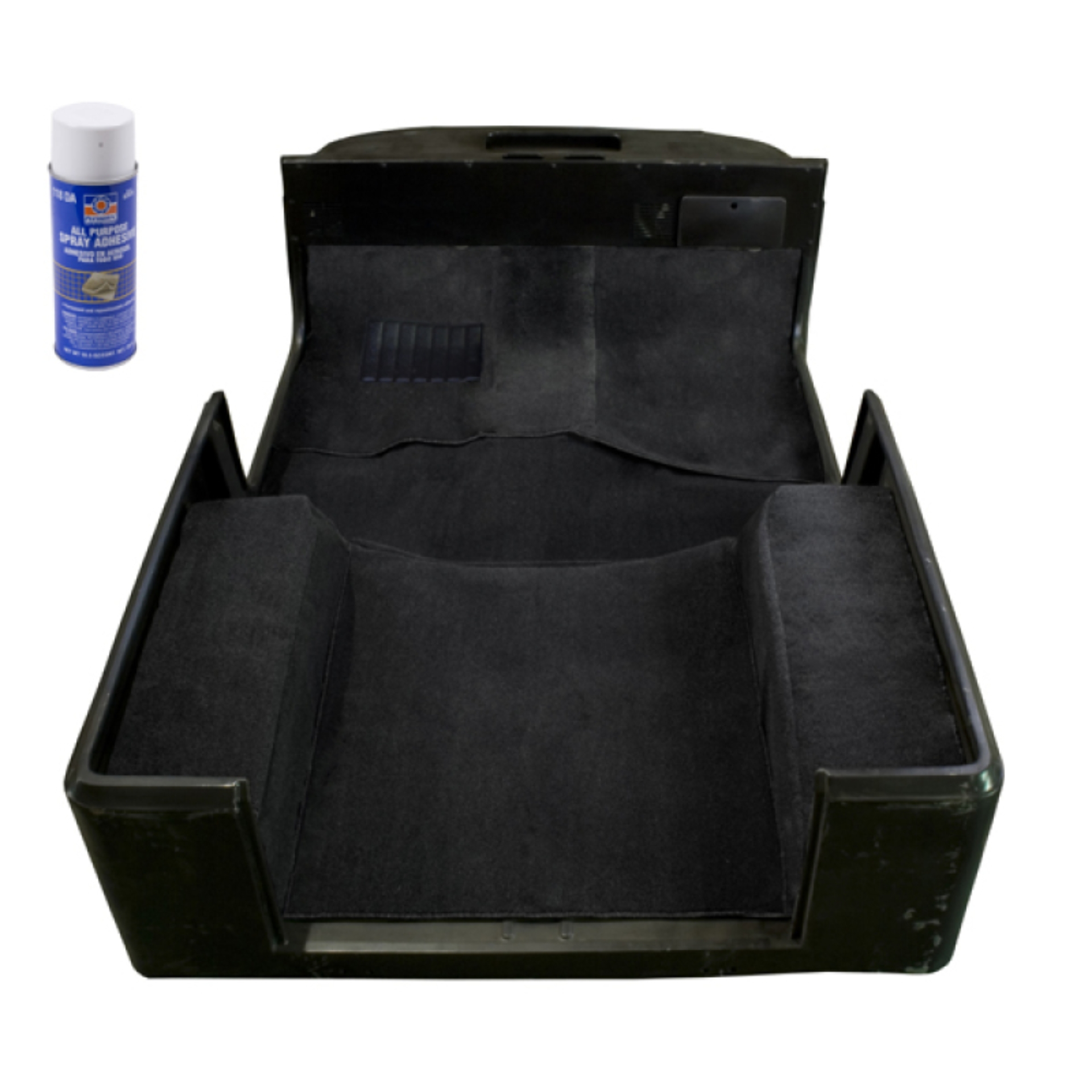Picture of Rugged Ridge Deluxe Carpet Kit Adhesive Black 76-95 Jeep CJ / Jeep Wrangler M