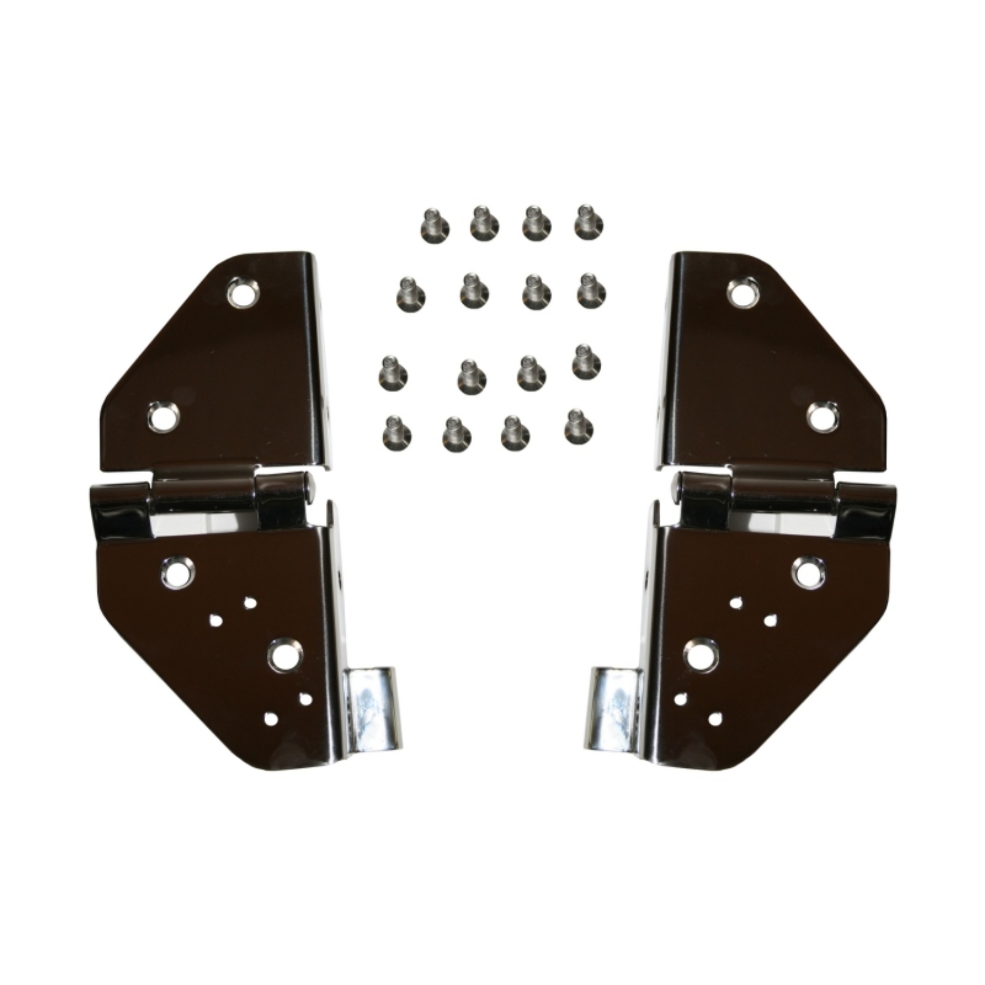 Picture of Rugged Ridge 76-95 Jeep CJ / Jeep Wrangler Stainless Steel Windshield Hinges