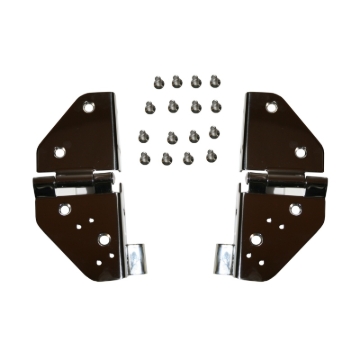 Picture of Rugged Ridge 76-95 Jeep CJ / Jeep Wrangler Stainless Steel Windshield Hinges