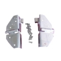 Picture of Rugged Ridge 76-95 Jeep CJ / Jeep Wrangler Stainless Steel Windshield Hinges