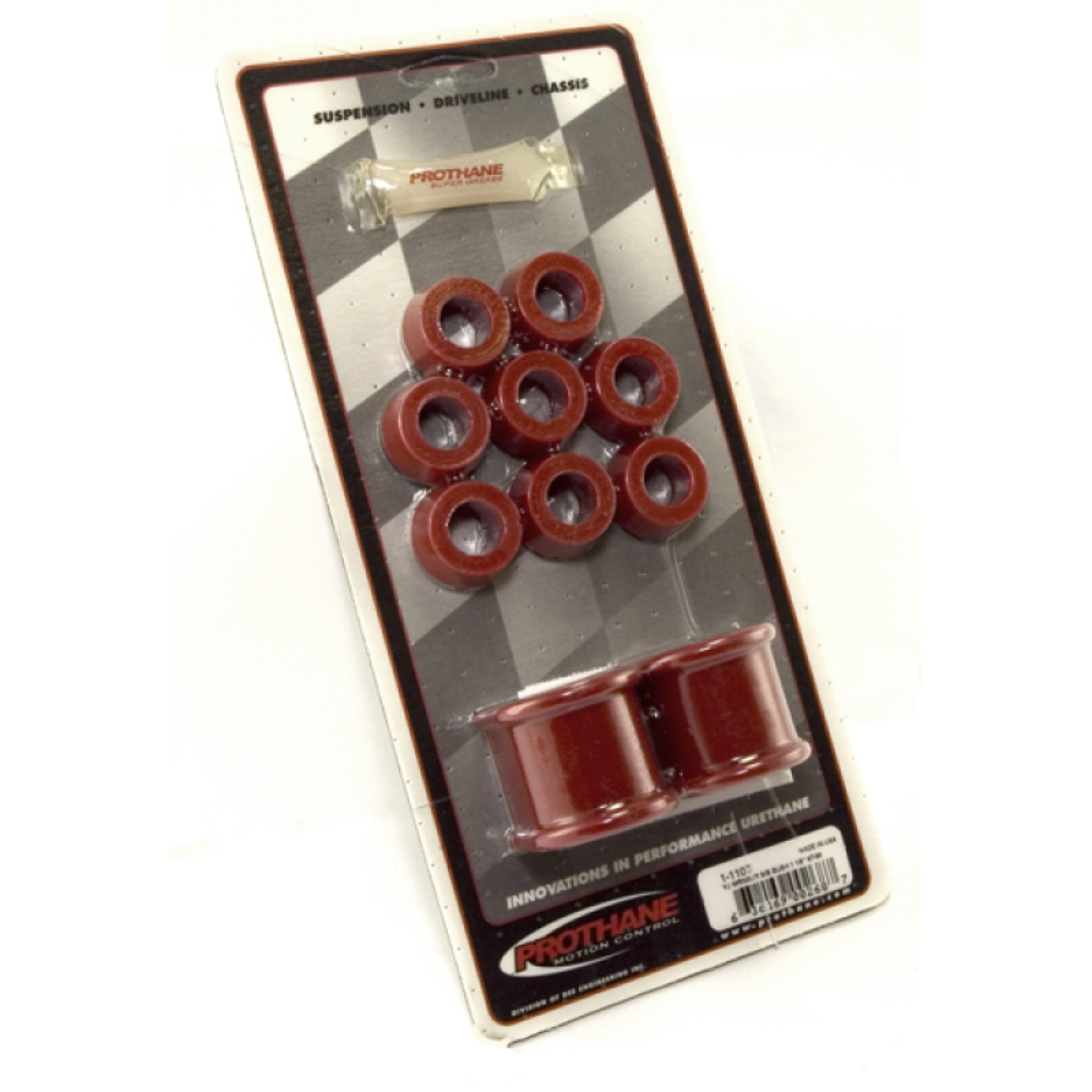 Picture of Rugged Ridge Front Swaybar Bushing Kit Red 1-1/8-Ines 87-95 Jeep Wrangler YJ