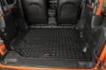 Picture of Rugged Ridge Floor Liner Kit Black F/R/Full Cargo 18-20 Jeep Wrangler JL 2Dr