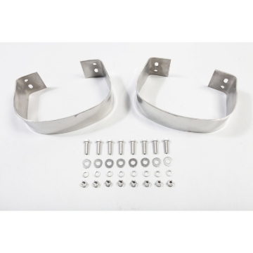 Picture of Rugged Ridge 76-95 Jeep CJ / Jeep Wrangler Stainless Steel Rear Bumperettes