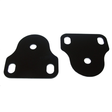Picture of Rugged Ridge 76-95 Jeep CJ / Jeep Wrangler YJ Black Windshield Bracket Set
