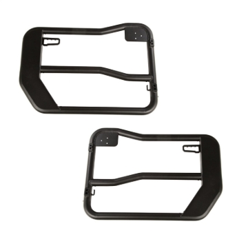 Picture of Rugged Ridge Fortis Front Tube Doors with Mirrors 18-23 Jeep Wrangler JL/JT