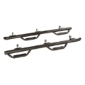 Picture of Rugged Ridge Spartan Nerf Bar Textured Black 07-18 Jeep Wrangler JKU 4 Door