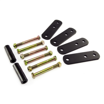 Picture of Rugged Ridge HD Front Leaf Spring Shackles 1-In Lift 87-95 Jeep Wrangler YJ