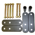 Picture of Rugged Ridge HD Front Leaf Spring Shackles 1-In Lift 87-95 Jeep Wrangler YJ