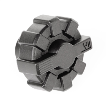 Picture of Rugged Ridge 01-19 Jeep Wrangler TJ/LJ/JK/JL Black Elite Aluminum Fuel Cap