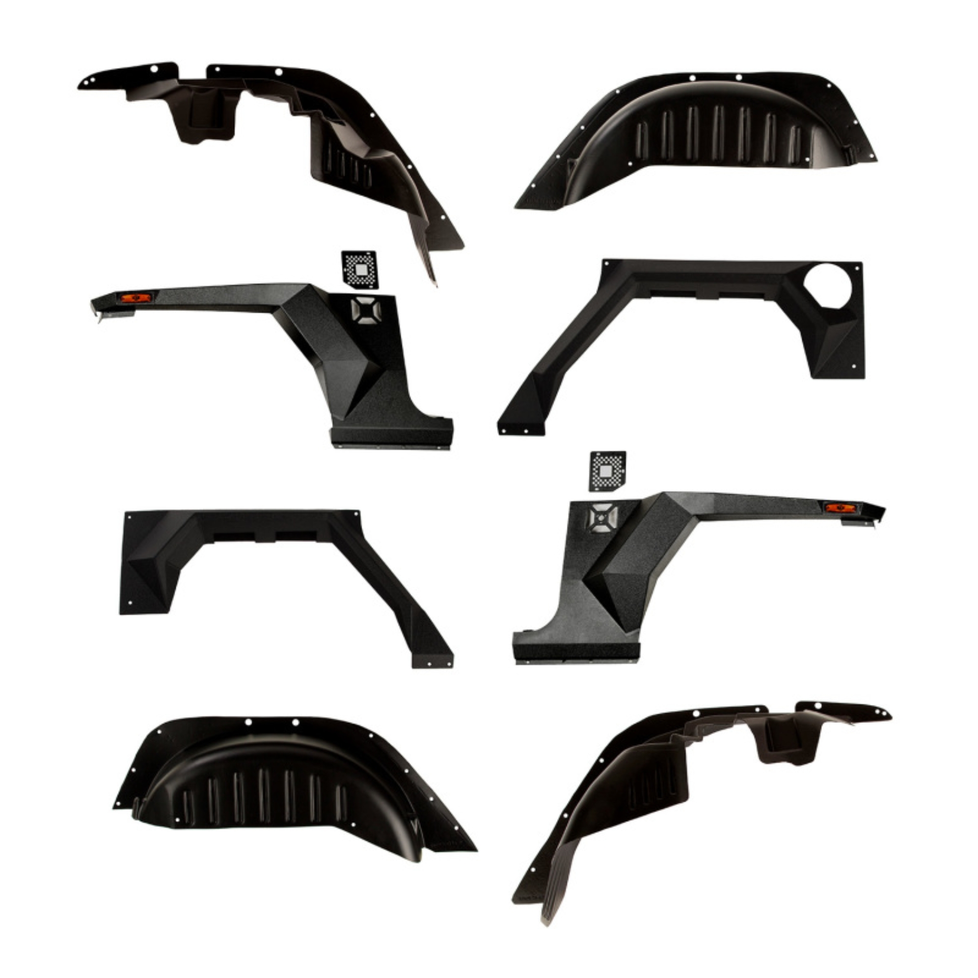 Picture of Rugged Ridge RUG Body Armor Body Armor & Rock Rails - 11615.05