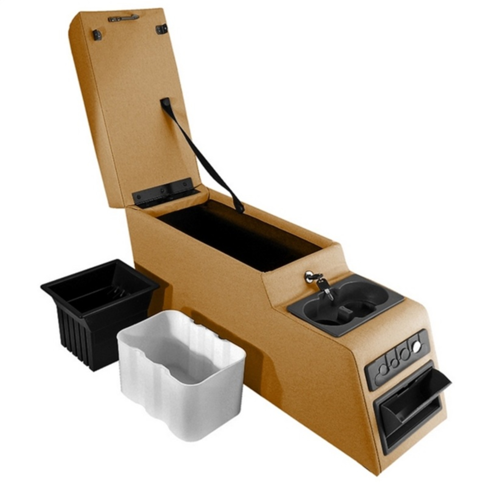 Picture of Rugged Ridge Ultimate Locking Console Spice 76-95 Jeep CJ / Jeep Wrangler