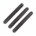 Picture of Rugged Ridge Elite Dr Hndle Inserts Black Tread 2Dr 07-18 Jeep Wrangler JK