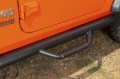 Picture of Rugged Ridge Spartan Nerf Bar Textured Black 18-20 Jeep Wrangler JL 2 Door