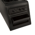 Picture of Rugged Ridge Ultimate Locking Console Black 76-95 Jeep CJ / Jeep Wrangler