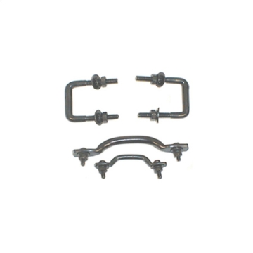 Picture of Rugged Ridge Windshield Tie Down Kit Black 55-95 Jeep CJ / Jeep Wrangler