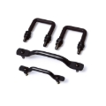 Picture of Rugged Ridge Windshield Tie Down Kit Black 55-95 Jeep CJ / Jeep Wrangler