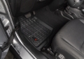 Picture of Rugged Ridge Floor Liner Front/Rear Black 2018-2020 Jeep Wrangler JL 4 Dr