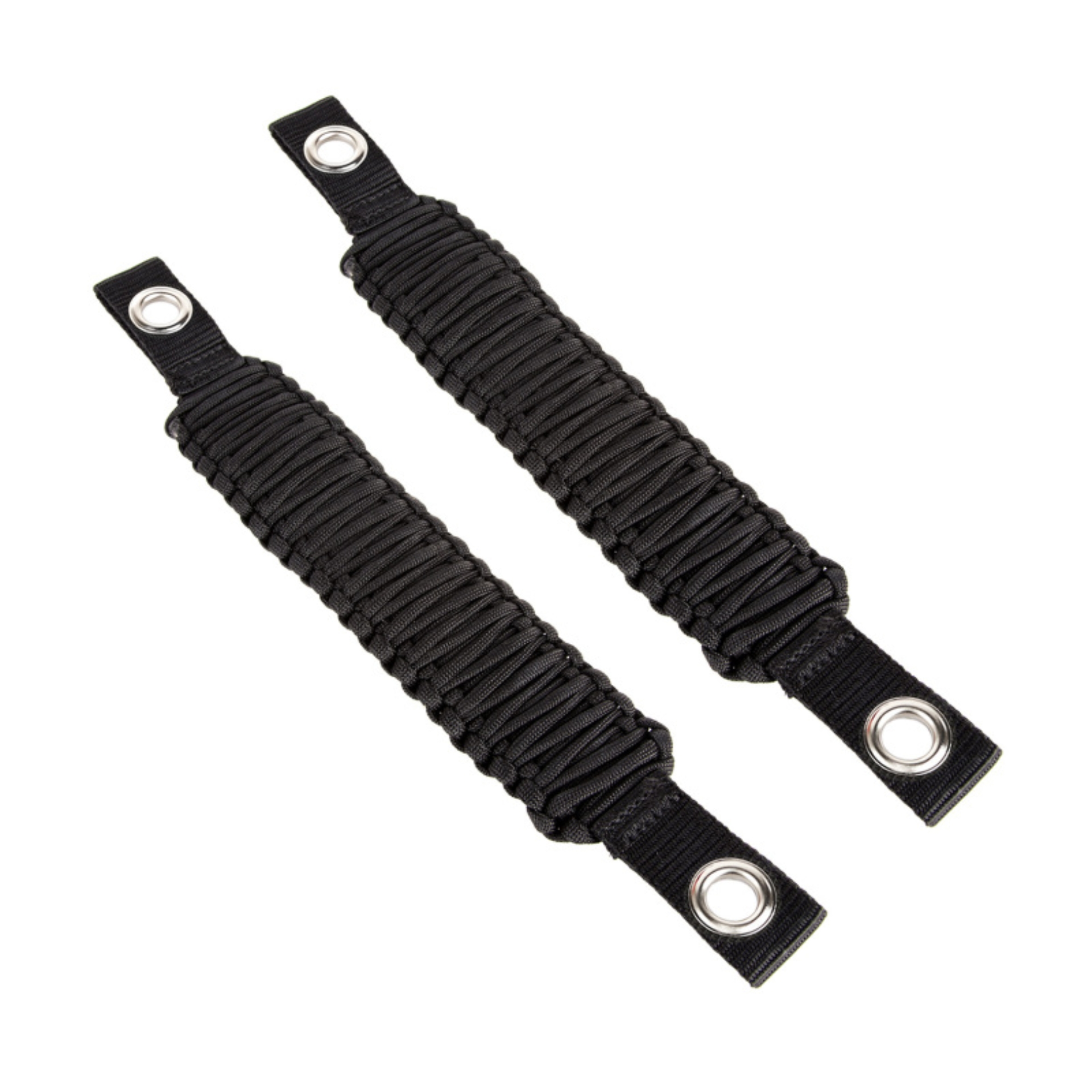 Picture of Rugged Ridge Paracord A-Pillar/Seat Mnt Hdle Black 07-18 Jeep Wrangler JK