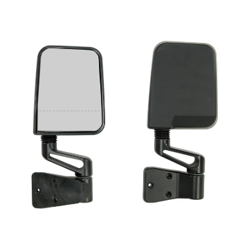 Picture of Rugged Ridge 87-02 Jeep Wrangler YJ/TJ Black Dual Focus Door Mirror Kit
