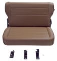 Picture of Rugged Ridge Fold & Tumble Rear Seat Spice 76-95 Jeep CJ / Jeep Wrangler