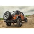Picture of Rugged Ridge Bowless Soft Top Black Diamond 4-Door 07-18 Jeep Wrangler JK