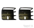 Picture of Rugged Ridge 76-06 Jeep CJ / Jeep Wrangler Black Euro Tail Light Guards
