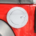 Picture of Rugged Ridge 07-18 Jeep Wrangler JK Stainless Steel Locking Gas Cap Door