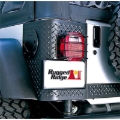 Picture of Rugged Ridge 76-06 Jeep CJ / Jeep Wrangler Black Euro Tail Light Guards