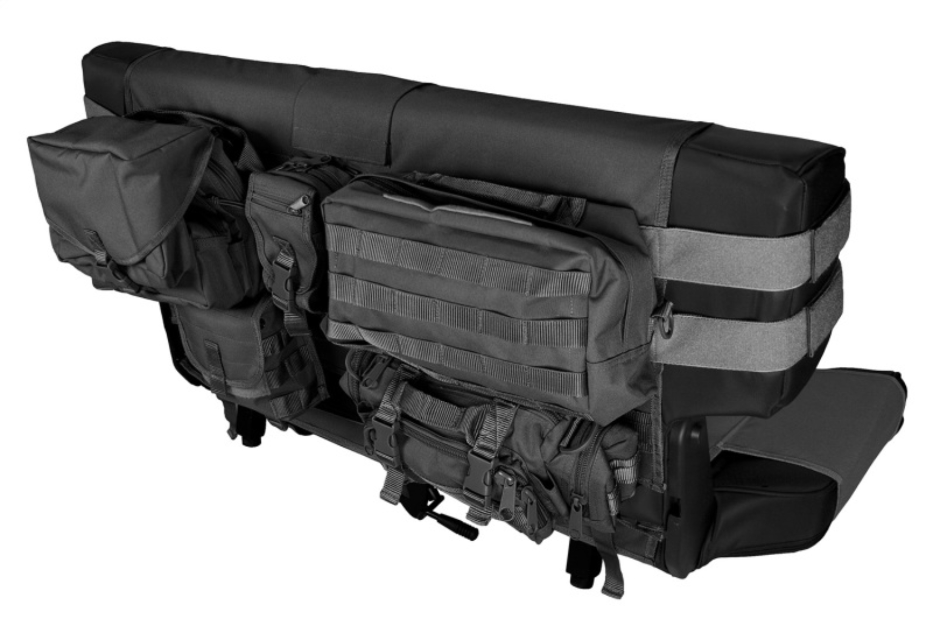 Picture of Rugged Ridge Rear Cargo Seat Cover Black 76-06 Jeep CJ / Jeep Wrangler