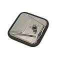 Picture of Rugged Ridge 55-86 Jeep CJ Stainless Steel Right CJ-Style Mirror Head