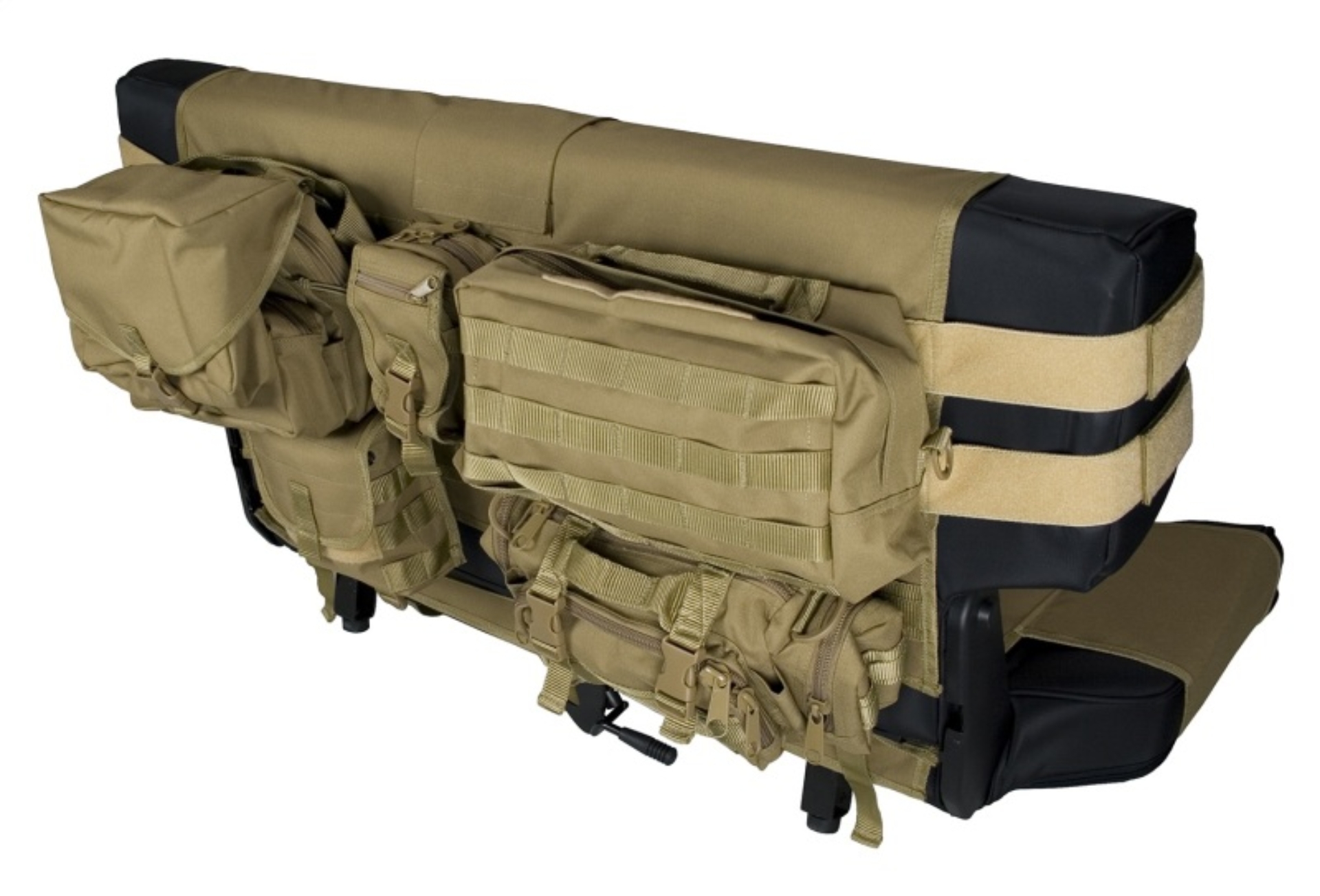 Picture of Rugged Ridge Rear Cargo Seat Cover Tan 87-06 Jeep CJ / Jeep Wrangler