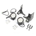 Picture of Rugged Ridge 97-06 Jeep Wrangler Round Windshield LED Kit w/ Brackets