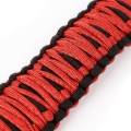 Picture of Rugged Ridge Paracord A-Pillar Grab Handle Red 07-18 Jeep Wrangler JK