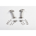 Picture of Rugged Ridge 41-95 Jeep CJ / Jeep Wrangler Hood Catch Kit Stainless