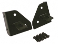 Picture of Rugged Ridge 76-95 Jeep CJ/YJ Black Windshield Hinge Light Brackets