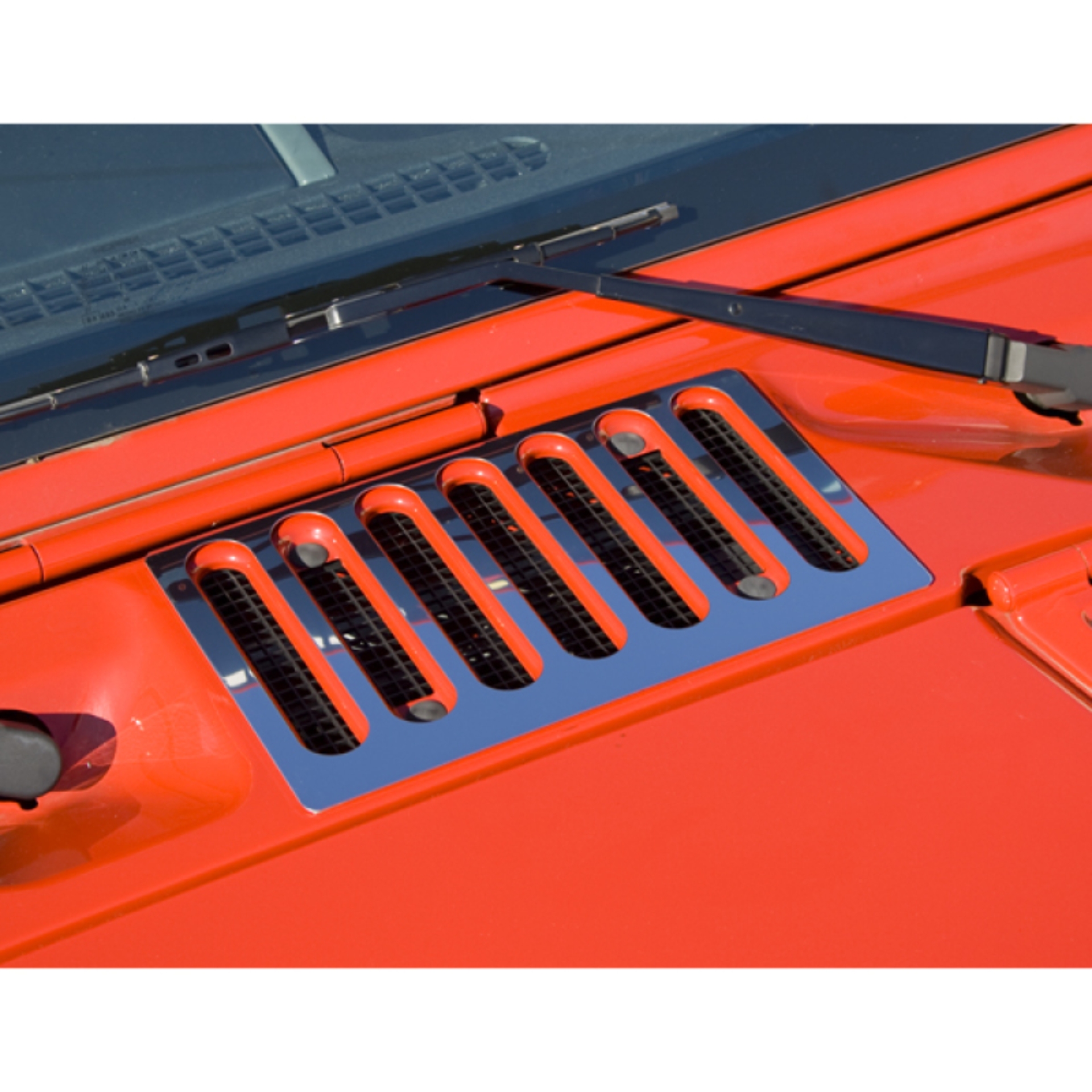 Picture of Rugged Ridge RUG Cowl Hood Vent Covers - 11117.05