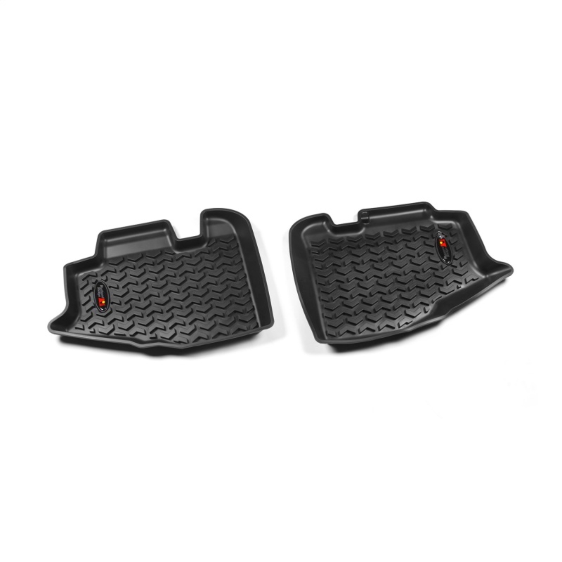 Picture of Rugged Ridge Floor Liner Rear Black 1997-2006 Jeep Wrangler TJ / LJ