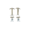 Picture of Rugged Ridge 41-95 Jeep CJ / Jeep Wrangler YJ Chrome Hood Catch Set