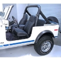 Picture of Rugged Ridge High-Back Front Seat Non-Recline Black 76-02 CJ&Wrangl
