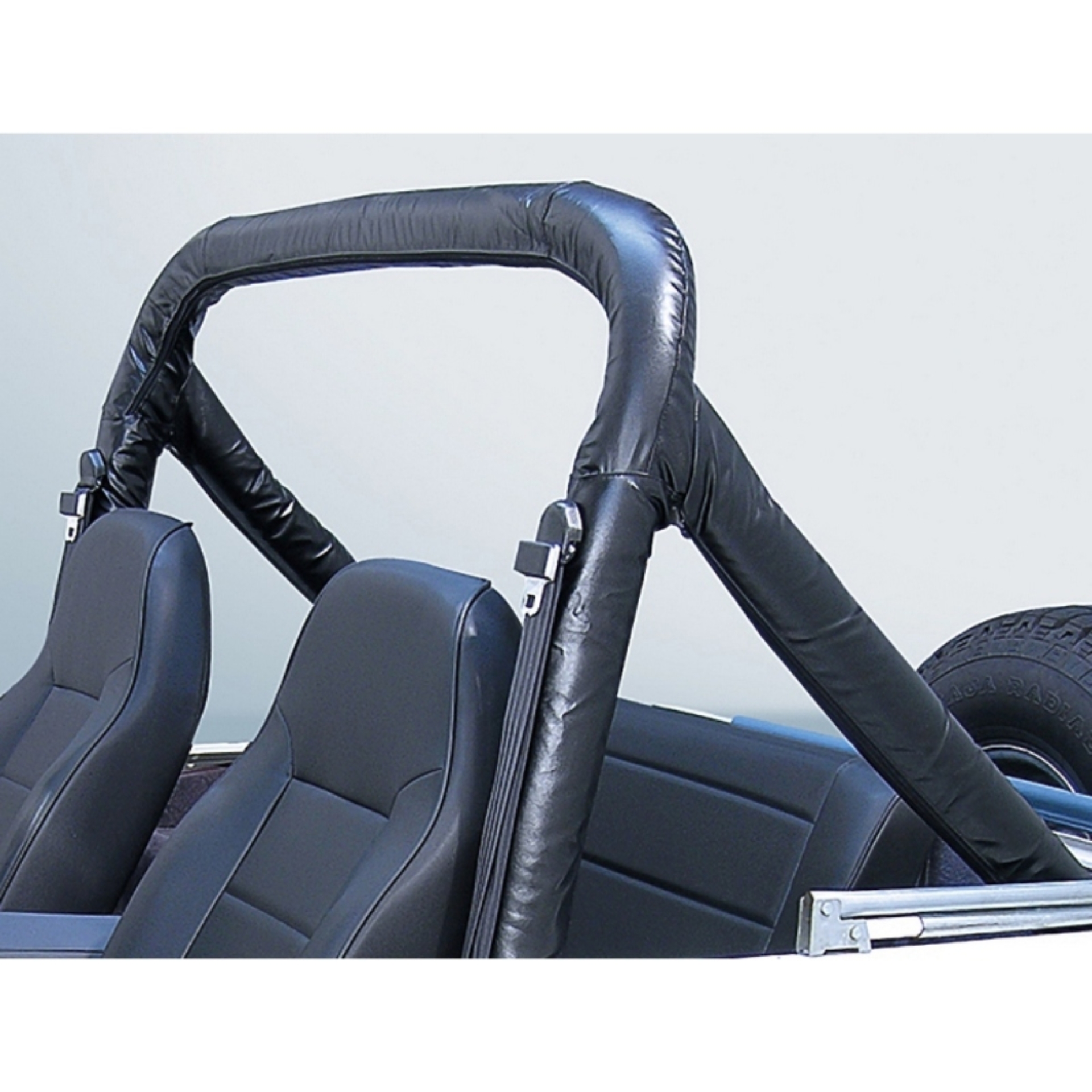 Picture of Rugged Ridge Full Roll Bar Cover Kit 78-91 Jeep CJ / Jeep Wrangler